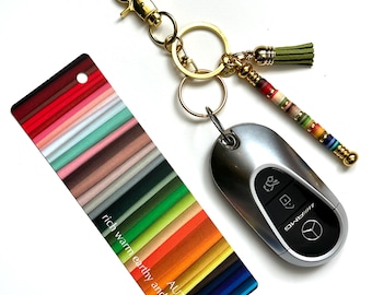 Mini size Autumn Palette Keychain , Bag Charm, House of Colour