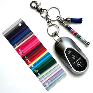Mini Size Colors To Go Keychain, Winter Palette House of Colour Bag Charm Stick, HOC