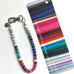 Colors To Go, Winter Palette House of Colour Bag Charm, Keychain, HOC