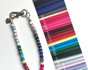 Colors To Go, Winter Palette House of Colour Bag Charm, Keychain, HOC