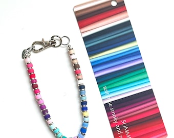 Colors To Go, Summer Palette House of Colour Bag Charm, Keychain, HOC