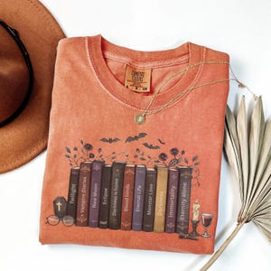 Retro Vampire Shirt, Twilight Fans Tee, Vampires Wolves Romance Shirt, Vintage Book Movie TShirt image 9