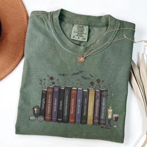 Retro Vampire Shirt, Twilight Fans Tee, Vampires Wolves Romance Shirt, Vintage Book Movie TShirt image 4