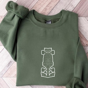 Formula 1 Sweatshirt: Racing Car Graphic, F1 Fan Gift