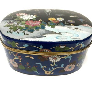 RARE JAPANESE CLOISONNE Box