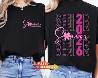 Senior 2026 Graduation Shirt, High School Class Tee, Senior 2026 Tee,