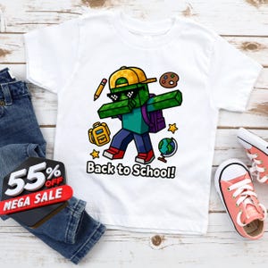 Custom Gamer Back To School Shirt | Gamer Boys Shirt | Preppy Back To School Shirt | First Day Of School Shirt | Kids Back School Shirt