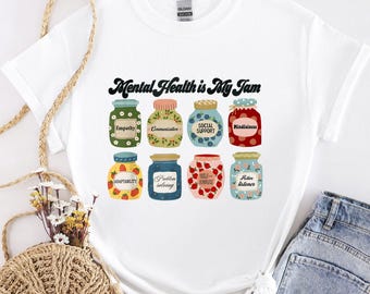 Mental Health Awareness Shirt, Therapy Teacher Sweatshirt, Wellness Tee