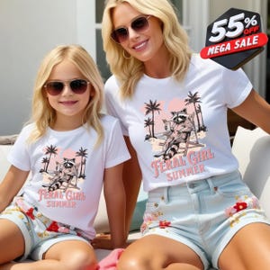 Feral Girl Summer Raccoon Shirt, Funny Meme Raccoon T Shirt, Feral Shirt, Cowgirl Summer Shirt, Western Shirt, Funny Shirt