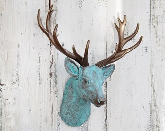 Deer head wall mount | Etsy