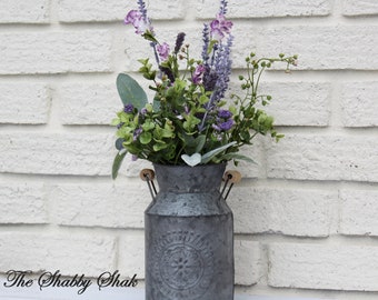 Milk Can Decor Etsy