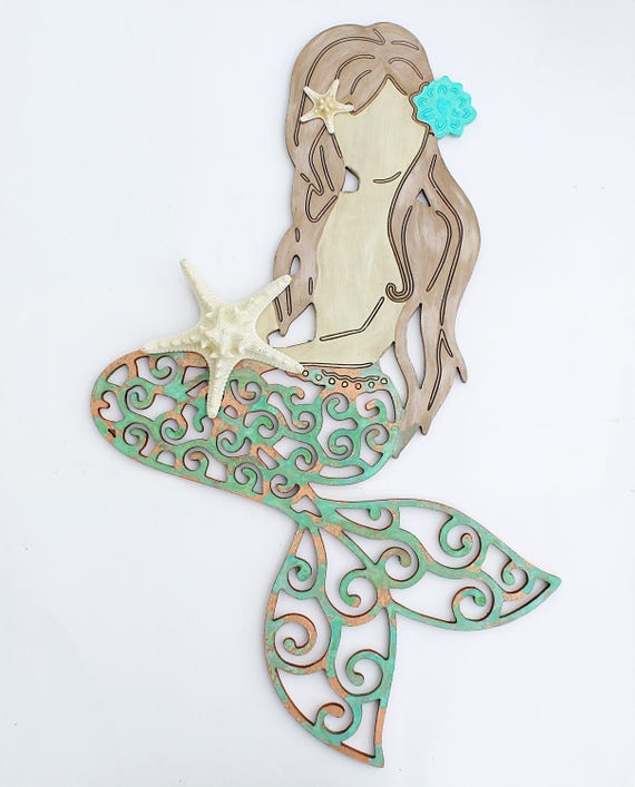 mermaid wall decor