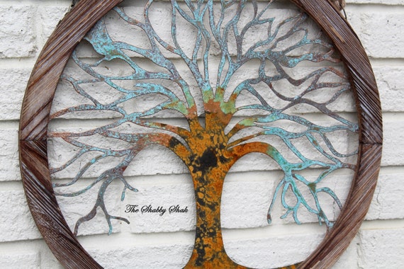Tree Of Lifetree Of Life Wall Artmetal Wall Decorgift For Etsy