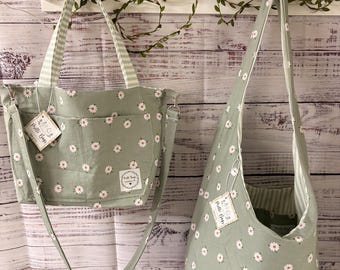 Sacs marguerites blancs