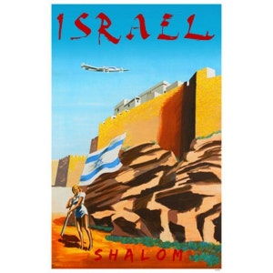 ISRAEL 4S Leather Photo Album, Personalized Scrapbook Album, Handmade Travel Book, 3rd Leather Anniversary Gift