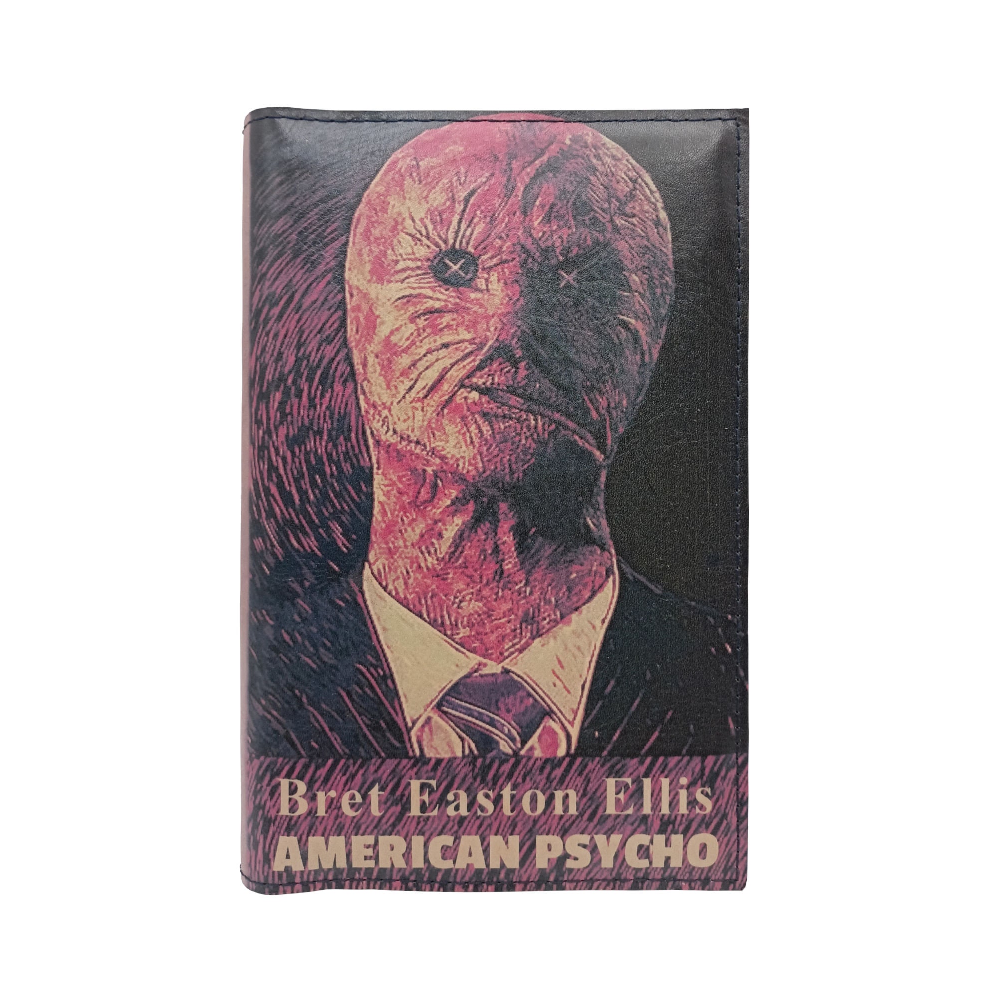 American Psycho by Bret Easton Ellis - Leather Covered, Wood