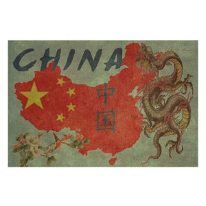 CHINA 1FS Leather Photo Album, Personalized Scrapbook Album, Handmade Travel Book, 3rd Leather Anniversary Gift