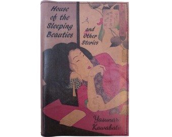 House Of The Sleeping Beauties And Other Stories by Yasunari Kawabata - Leather Covered, Wood Hardback Book, Personalized Limited Edition