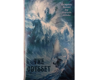The Odyssey Graphic Novel – capa dura com jaqueta de couro, história em quadrinhos, presente personalizado