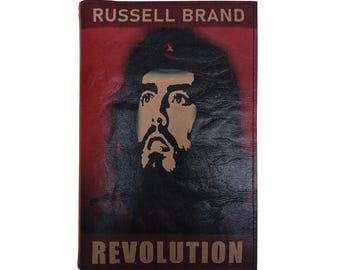 Revolution by Russell Brand - Leather Covered, Wood Hardback Book, Personalized Limited Edition Gift
