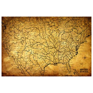 ÉTATS-UNIS Carte 5G - Album photo en cuir, livre de voyage fait à la main et personnalisé, cadeau anniversaire du 3ème cuir