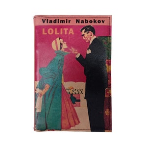 Lolita by Vladimir Nabokov - Leather Covered, Wood Hardback Book, Personalized Limited Edition Gift