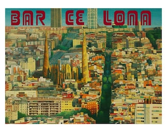 Álbum de fotos de cuero BARCELONA 18S, álbum de recortes personalizado, libro de viaje hecho a mano, regalo 3er aniversario de cuero