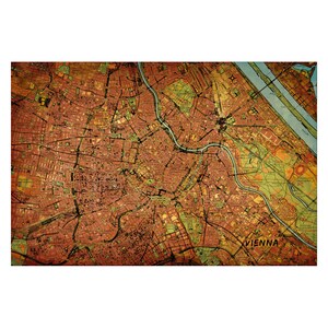 VIENNA Map 15E - Lederen fotoalbum, handgemaakt en gepersonaliseerd reisboek, 3e lederen jubileumcadeau