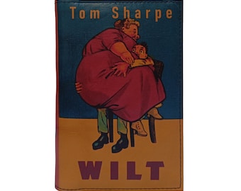 Wilt by Tom Sharpe - Leather Covered, Wood Hardback Book, Personalized Limited Edition Gift