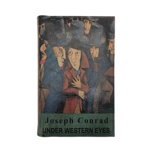 Under Western Eyes van Joseph Conrad - Met leer bedekt, houten hardback boek, gepersonaliseerd geschenk in beperkte oplage