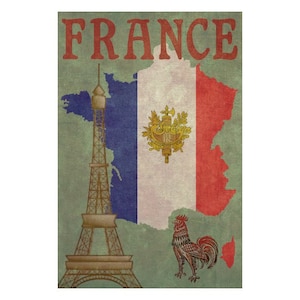 Album fotografico in pelle FRANCE 1FS, album di ritagli personalizzato, libro di viaggio fatto a mano, regalo per il 3 ° anniversario in pelle