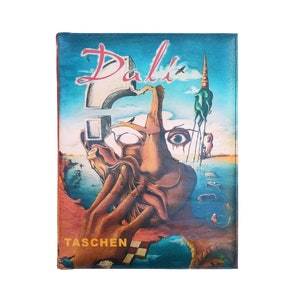 DALI von Gilles Neret TASCHEN - Mit Leder überzogener, hölzerner Hardcover Kaffeetischbuch, personalisiertes limitierte Geschenk