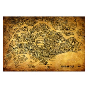 SINGAPOUR Carte 5E Leather Journal rechargeable, carnet en cuir personnalisé, couverture de carnet de voyages, cadeau anniversaire 3ème cuir