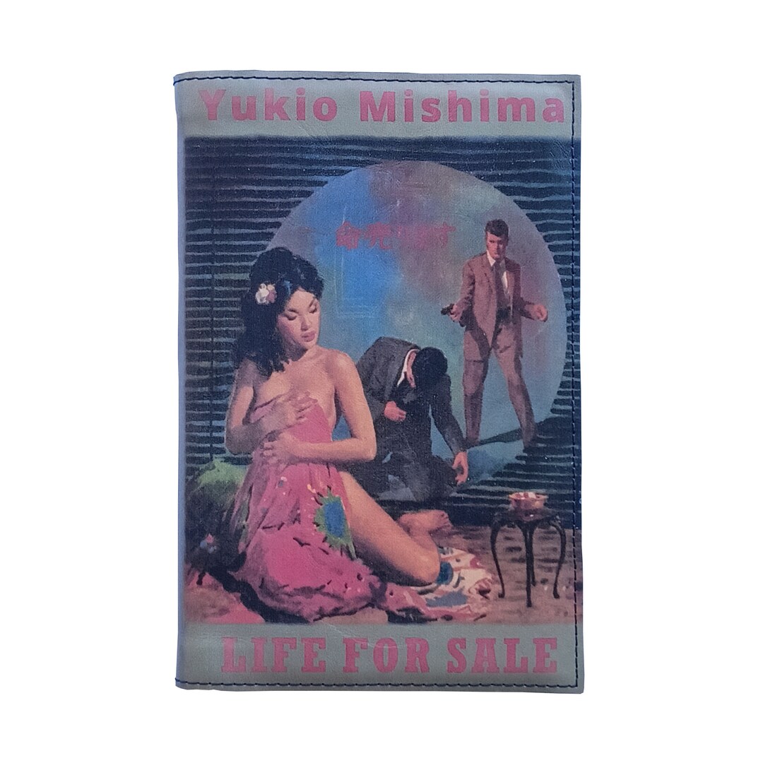 Life for Sale by Yukio Mishima Leather Covered Wood Etsy