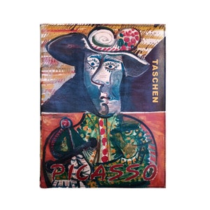 PICASSO von Ingo F. Walther TASCHEN - Mit Leder überzogener, Holz Hardcover Kaffeetischbuch, personalisiertes limitierte Geschenk