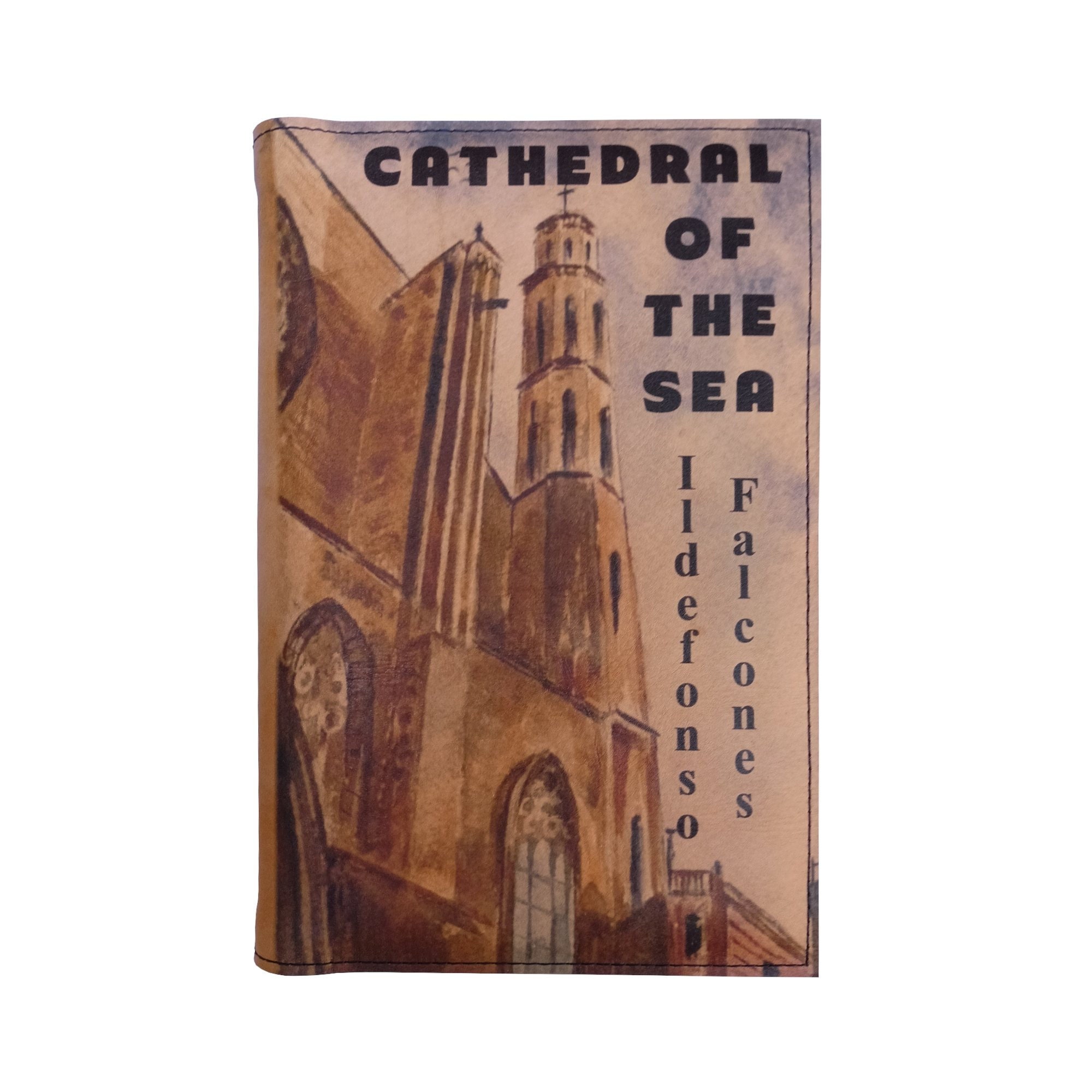 Cathedral of the Sea by Ildefonso Falcones - Leather Covered, Wood