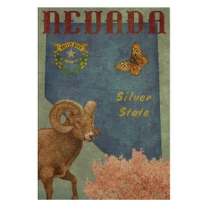 NEVADA 1FS- Leather Photo Album, Handmade and Personalized Travel Book, 3rd Leather Anniversary Gift