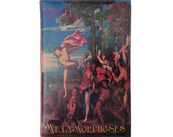 Metamorphoses by Ovid - Leather Covered, Wood Hardback Book, Personalized Limited Edition Gift