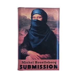 Inzending door Michel Houellebecq - Met leer bedekt, houten boek met harde kaft, gepersonaliseerd cadeau in beperkte oplage