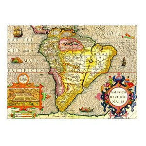 AMÉRIQUE DU SUD Carte 1MS- Album photo en cuir fait à la main - Couverture rigide - Envoie gratuit