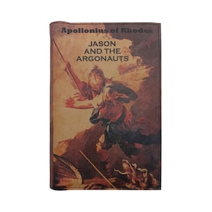 Jason And The Argonauts by Apollonius of Rhodes - Leather Covered, Wood Hardback Book, Personalized Limited Edition Gift