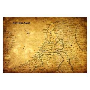 PAYS-BAS Carte 5G - Album photo en cuir, livre de voyage fait à la main et personnalisé, cadeau anniversaire du 3ème cuir