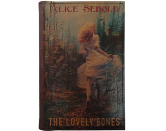 The Lovely Bones by Alice Sebold - Leather Covered, Wood Hardback Book, Personalized Limited Edition Gift