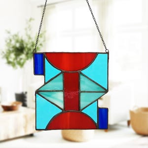 Suncatcher Zwilling: Sternzeichen Fensterbild