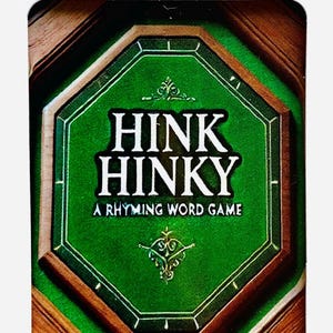 Hink Hinky, un juego de palabras que riman para poner a prueba tu ingenio y sabiduría interpretando rompecabezas de ilustraciones únicos generados por inteligencia artificial y verbales.