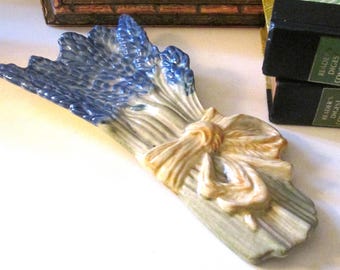 Vintage Marjolein Bastin Lavender Bundle Tray, Spoon Holder, French Chic Decor, Gift For Gardener