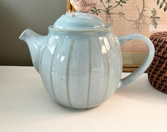 Vintage Marjolein Bastin For Hallmark Teapot, Bird and Berries, Gift For Tea Lover