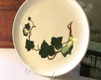 Vintage Poppytrail "California Ivy" Dinner Plate, California Pottery, Alfresco Dining
