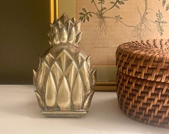 VA Metalcrafters Brass Pineapple Door Knocker,Newport, Williamsburg Decor