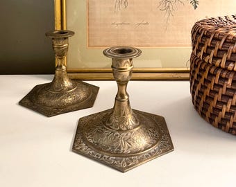 BRASS CANDLESTICKS